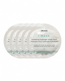 Увлажняющая гидрогелевая маска I MASK hydrating hydrogel sheet mask Профессиональный домашний уход в салонах красоты Облака