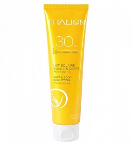 Солнцезащитное молочко для лица и тела со средней защитой SPF30 Thalion Профессиональный домашний уход в салонах красоты Облака